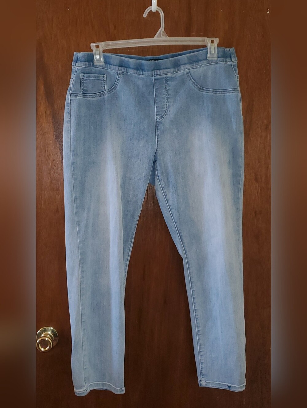 CHARLIE B Stretch Denim Bow In Back Jeans Sz 14